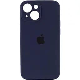 Чохол Epik Silicone Case Full Camera Protective AA для Apple iPhone 15, 6.1 Темно-синій/Midnight blue