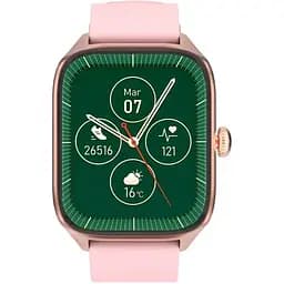 Смарт-годинник Gelius Pro GP-SW012 Amazwatch GTS Gold Rose (2099900942532) - мініатюра 2