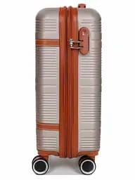 Валіза маленька S ABS-пластик Worldline Airtex 629 56×36×22см 38л Шампань - мініатюра 5
