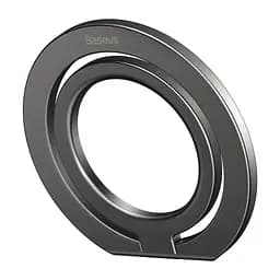 Підставка для телефону Baseus Halo Magnetic Ring Holder Phone Stand SUCH000013 Grey - мініатюра 2