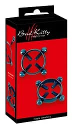 Затискачі для сосків Bad Kitty Nipple Jewellery синій