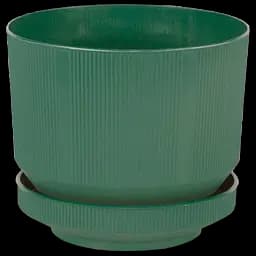 Горшок для цветов Serinova Lux, 6 л, зеленый (S283-Yesil)