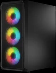Корпус Logic concept PORTOS ARGB Black (AT-PORTOS-10-0000000-0002) - мініатюра 4
