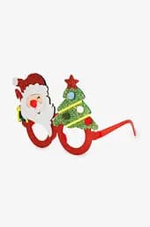 Новорічні окуляри Санта з ялинкою HXJ227109 Різнокольоровий (NY)