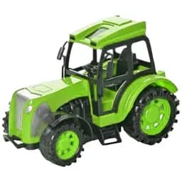 Детский радиоуправляемый трактор. Игрушечный яркий трактор Зеленый