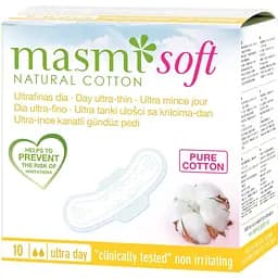 Гигиенические прокладки Masmi Soft Ultra Day 10 шт. (8432984000578)