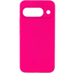 Чехол Silicone Cover Lakshmi Full Camera (AAA) для Google Pixel 9 Розовый / Barbie pink