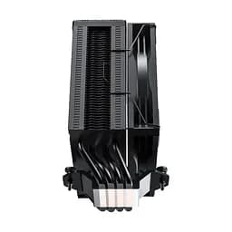 Кулер для процесора GameMax Sigma 520 Digital, Black, алюміній/мідь, 1x120 мм ARGB, Intel 1851/1700/1200/115x, AMD AM5/AM4, до 220 Вт, висота 157 мм, цифровий LCD дисплей показує температуру - мініатюра 4