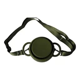 Безопасная пищевая силиконовая складная чашка oldbro 450 мл olive dark - мініатюра 3