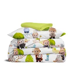 Дитяча постільна білизна Cosas LABUBU CS4 110х140см (Labubu_70Lime_140)