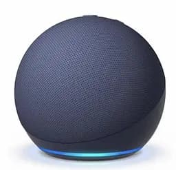 Портативна акустика Amazon Echo Dot 5th Generation Deep Sea Blue - мініатюра 2