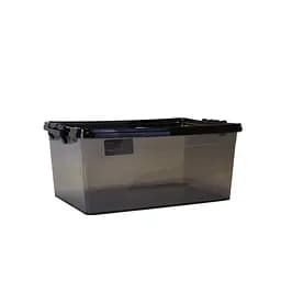 Контейнер Asude Plastik 30 л чорний прозорий (ASD145-F)