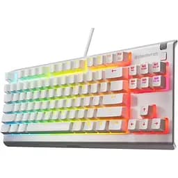 Клавіатура SteelSeries Apex 3 TKL UA White (64819) - мініатюра 3