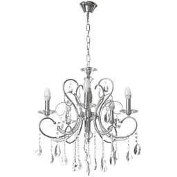 Люстра свічка Brille підвісна кришталева E14 60W (BCL-660S/5)