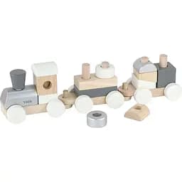 Дерев'яний поїзд Viga Toys Екокубики (51611)