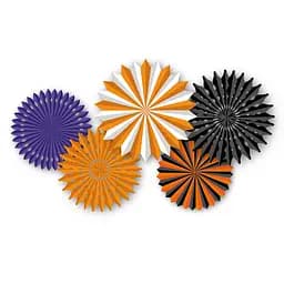 Набір паперових віял Yes! Fun Halloween 5 шт. (973624)