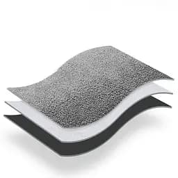 Мікрофібра Baseus Easy life car washing towel (2pcs) (400x400mm) (CRXCMJ-0G) Grey - мініатюра 2