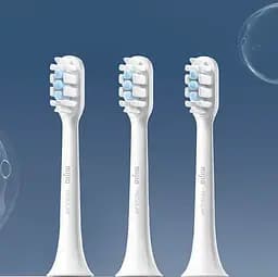 Насадки для зубної щітки MiJia Electric Toothbrush Regular T300 T500 DDYST01SKS NUN4001CN White 3шт. - мініатюра 2