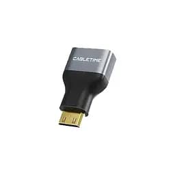 Перехідник Cabletime mini HDMI - HDMI (F/M), 0.1 м (CP45G) - мініатюра 2