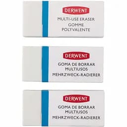Набір ластиків Derwent Small Multi Purpose 3 шт - мініатюра 3