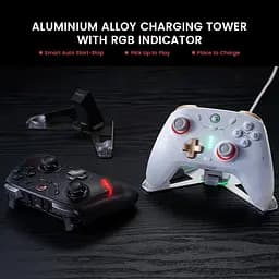 Геймпад GameSir Cyclone 2 – 1000Hz ,PC/Switch/Android/iOS, PC З док станцією (White) - мініатюра 3