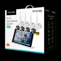 Комплект для відеоспостереження Wi-Fi Kruger&Matz Connect C210 Tuya Full HD - мініатюра 8