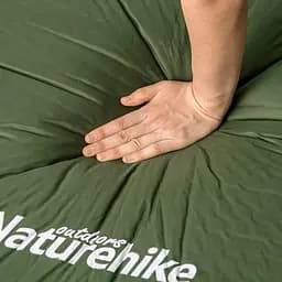Килимок cамонадувний Naturehike (NH20DZ003) 5 см - одномісний - темно-зелений - мініатюра 8