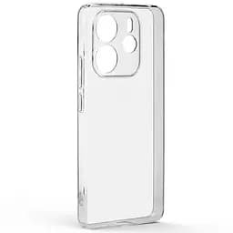 TPU чохол Epic Transparent 1,5mm Full Camera для Xiaomi Redmi Note 14 4G (Europe version) Безбарвний (прозорий) - мініатюра 2