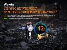 Ліхтар налобний Fenix HM50R V2.0 - мініатюра 13