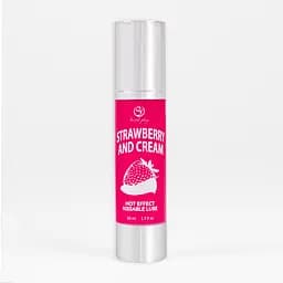 Лубрикант - Secret Play Strawberry & Cream, 50 мл
