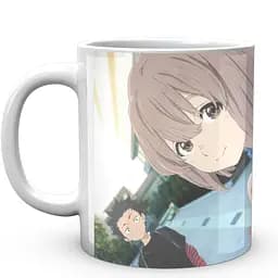 Кружка GeekLand Silent Voice Форма голоса Нишимия Ишида SV 02.15 330 мл белая