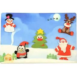 Развивающая игра из фетра Умняшка Новый год (PF-012)