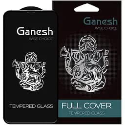 Захисне скло Ganesh (Full Cover) для Apple iPhone 11 / XR (6.1) Чорний