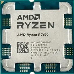 AMD Ryzen 5 6C/12T 7600 (3.8/5.1GHz Boost,38MB,65W,AM5,Wraith Stealth cooler) box - мініатюра 4