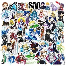 Стікерпак GeekLand Sword Art Online 50 штук - мініатюра 2