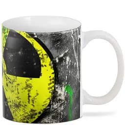 Кухоль GeekLand Сталкер S.t.a.l.k.e.r. радіація ST.02.08 330 мл білий