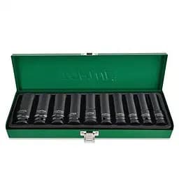 Комплект головок дюймових ударних довгих 1/2, 7/16-1 10 од. Toptul hoz0007647