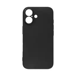 Чехол-накладка для смартфона Apple iPhone 16 противоударный, силиконовый, термополиуретановый (ТПУ), с защитой камеры и корпуса, черный, защита всего корпуса, ArmorStandart (ARM78493)