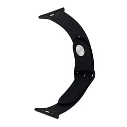 Ремінець Silicone Apple Watch 42/44/45/46/49 мм Black S