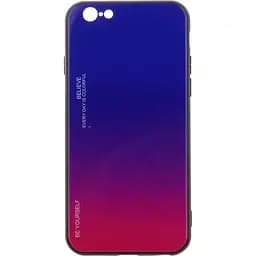 Чохол-накладка Toto Gradient Glass Case Apple iPhone 6/6S Lilac