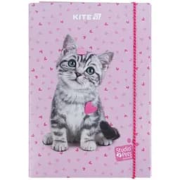 Папка для зошитів Kite Studio Pets В5 на гумці (SP25-210)