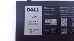 Акумулятор для ноутбука Dell Inspiron 15-7547 D2VF9, 43Wh (3840 mAh), 3cell, 11.1V, Li-ion, чорний - мініатюра 5