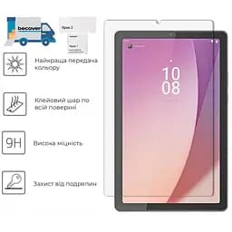 Скло захисне BeCover Lenovo Tab One / Tab K9 8.7" 2025 (TB305XU/FU) (713700) - мініатюра 2