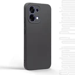 Чехол-накладка для смартфона OPPO A6 Pro 4G, противоударный, силиконовый, термополиуретановый (ТПУ), с защитой камеры и корпуса, черный, защита всего корпуса, ArmorStandart (ARM89186) - мініатюра 2