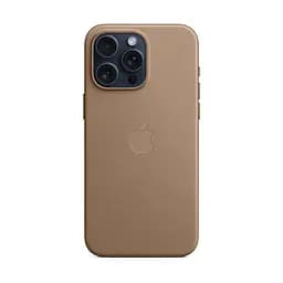 Чехол для Apple iPhone 15 Pro Max, FineWoven Case with MagSafe, коричневый, защитная накладка-панель из материала FineWoven, противоударный, для iPhone, защита всего корпуса, поддержка беспроводной зарядки и MagSafe, (ARM71991) - мініатюра 5