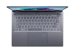 Ноутбук Acer Swift 14 AI SF14-11 14.5' WQXGA IPS, Quallcomm X1P-64-100, 16GB, F1TB, UMA, Win11, сірий (NX.KZXEU.001) - мініатюра 10