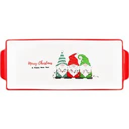 Блюдо Ardesto Gnomes порцелянове прямокутне 30х12 см (AR3062)