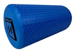 Масажний ролик Foam Roller 30 см Синій EasyFit fit0024960 - мініатюра 3
