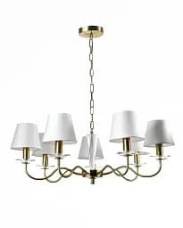 Люстра Edlin PL321167-7 Moren E14 7x12W IP20 латунний