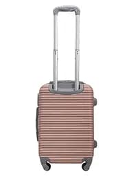 Валіза маленька S ABS-пластик Milano bag 004 56,5×39×24см 40л Рожеве золото - мініатюра 3